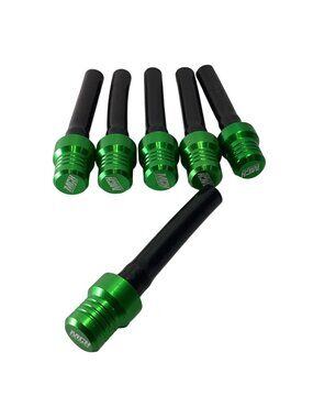 MCH Motorcycle Gas Cap Vent Hose 6PCS Fuel Tank Tube Breather CNC Green NEW
